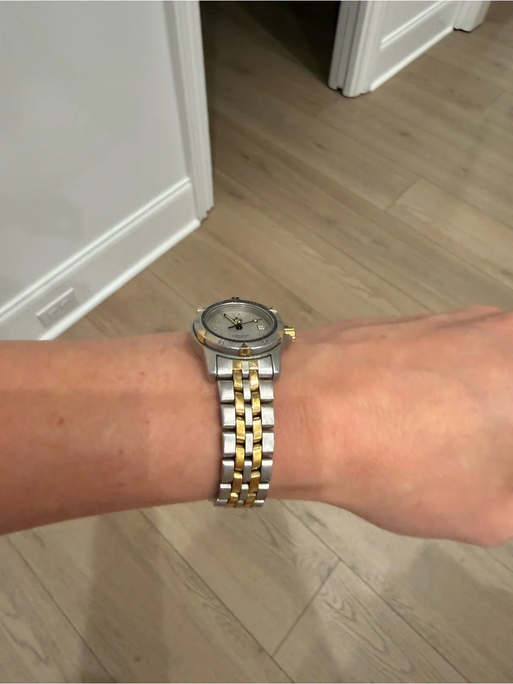 Tag Heuer Two-Tone Silver and Gold Women's Watch with Bracelet